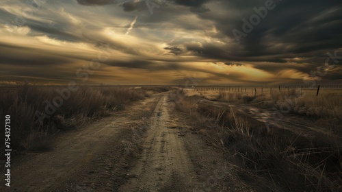 Country Deserted Road