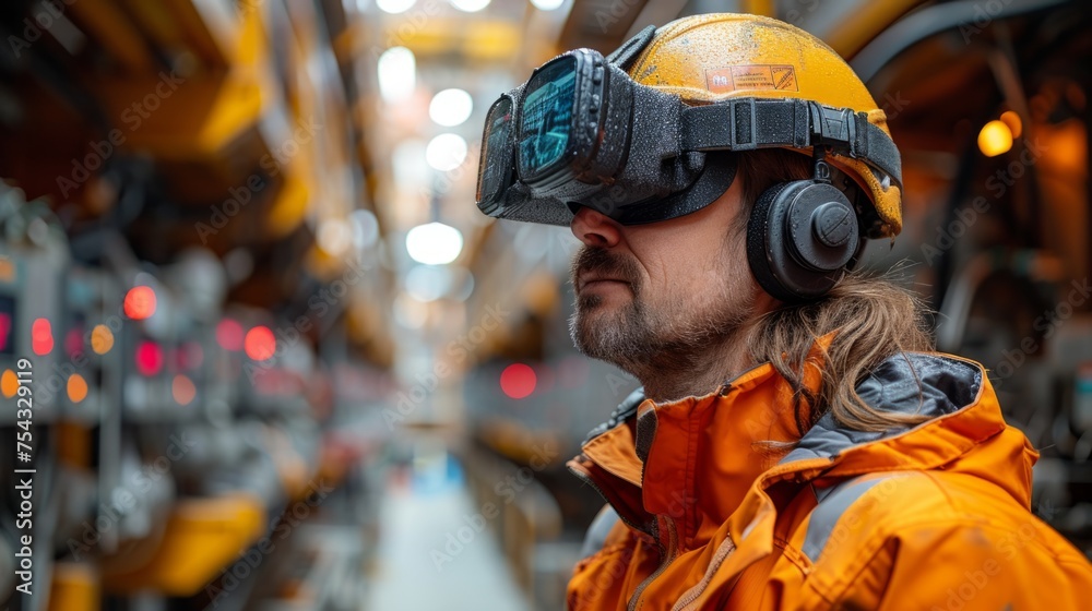 Engineers Using Virtual Reality for Industrial Monitoring Engineers Using Virtual Reality for Industrial Monitoring