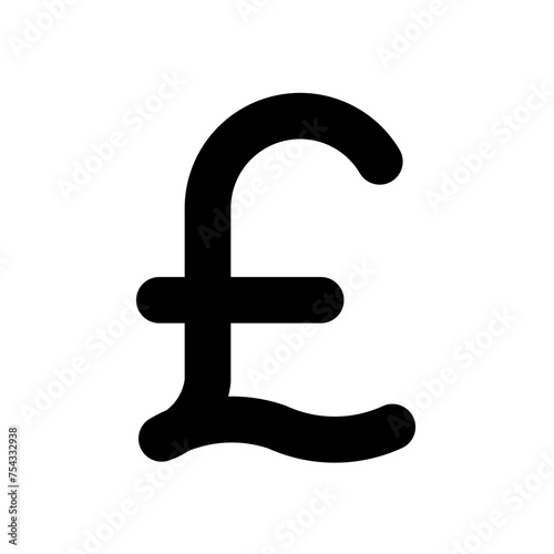 pound sign on white
