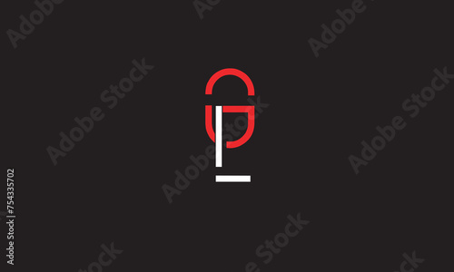 GL, LG , L, G Abstract Letters Logo Monogram