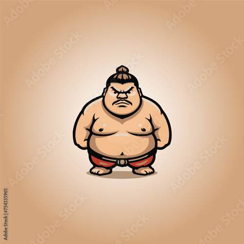 Logo sumo design character