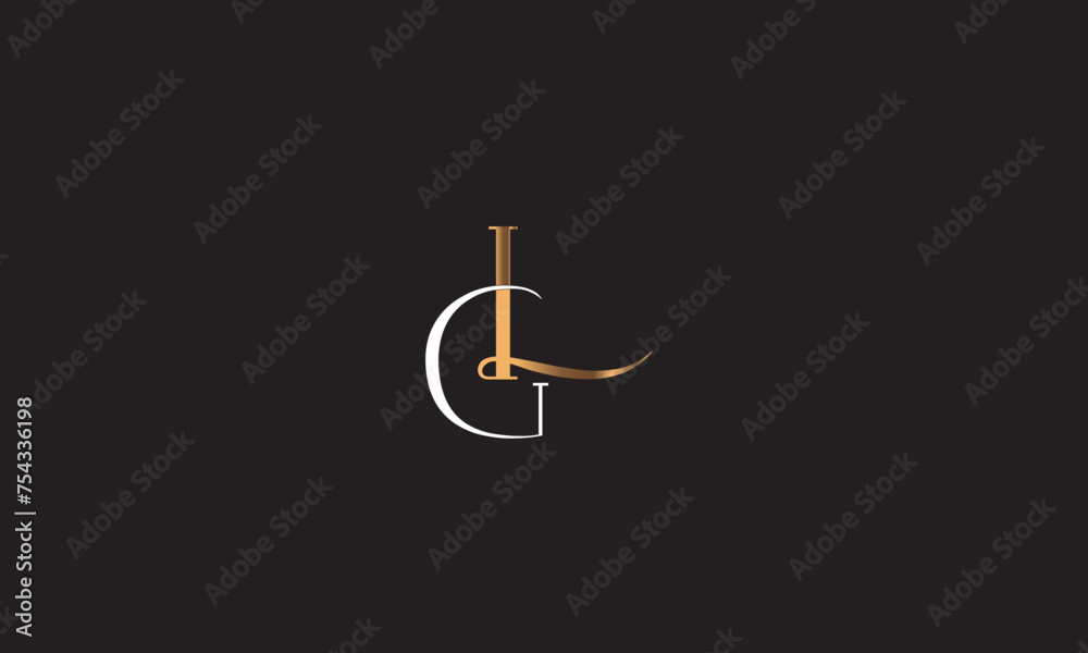 GL, LG , L, G Abstract Letters Logo Monogram GL, LG , L, G Abstract Letters Logo Monogram