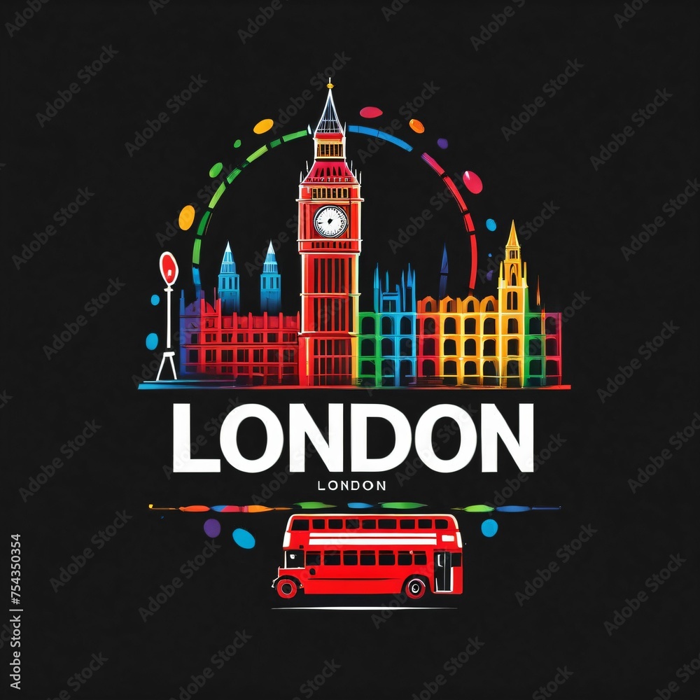 London city logo illustration
