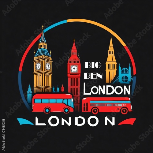 London city logo illustration