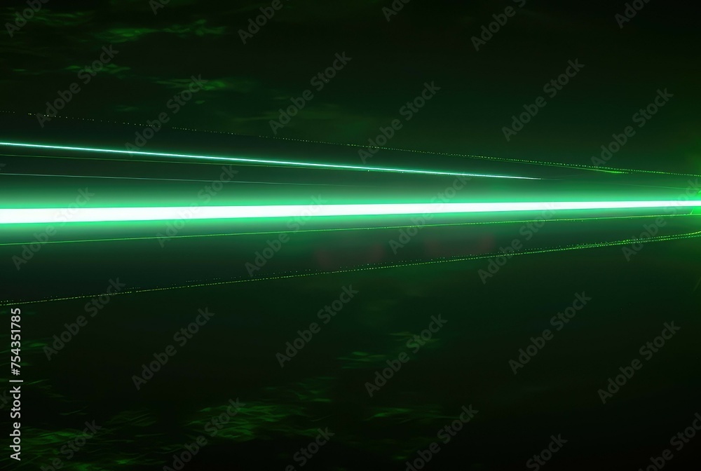 Sci-fi laser beams, pure black background