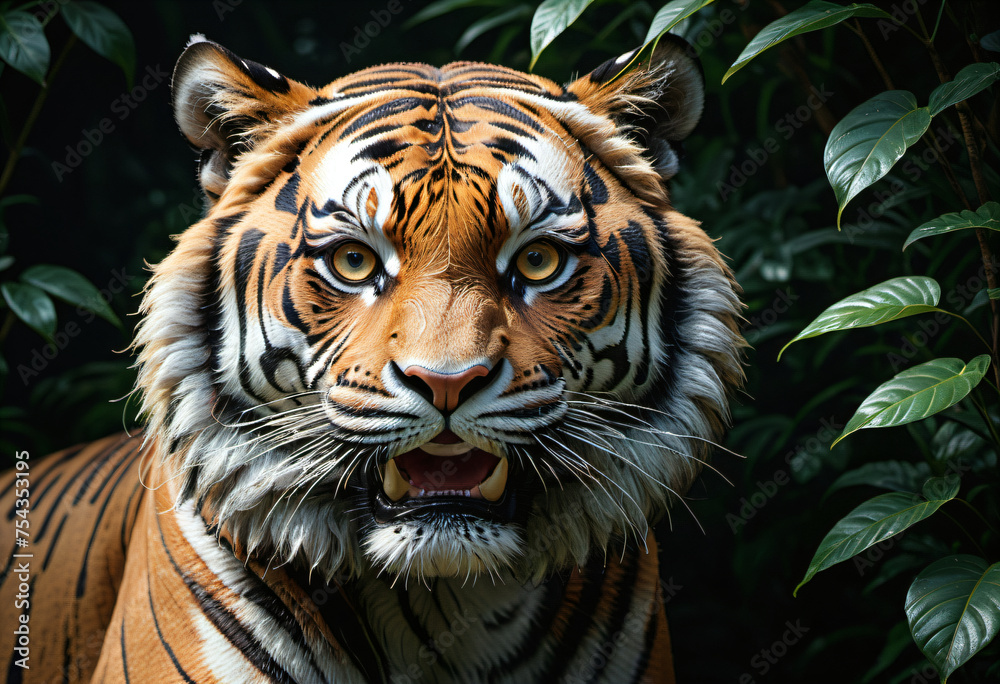 Fototapeta premium Tiger in forest