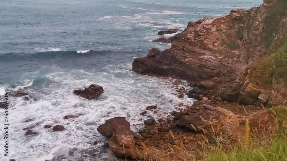 Punta Playa Cometa sunset panorama view mountains rocks Mazunte Mexico. Punta Playa Cometa sunset panorama view mountains rocks Mazunte Mexico.