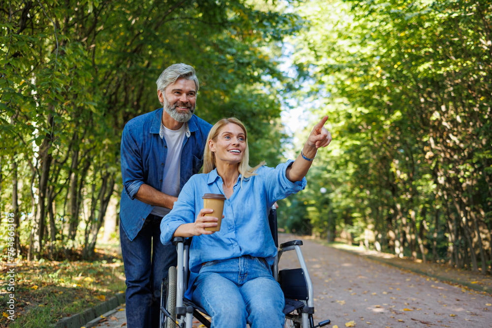Unforgettable Moments: Wheelchair Date in the Park Unforgettable Moments: Wheelchair Date in the Park