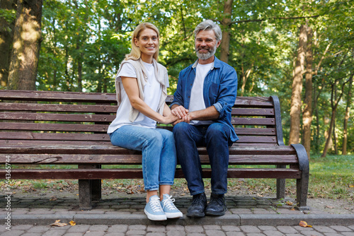 Bench Buddies: Love Blooms in the Park