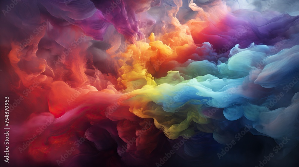 Colorful shape cloud gradient background Colorful shape cloud gradient background