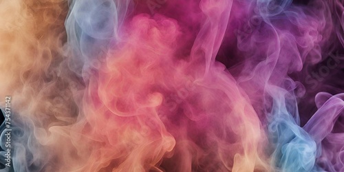 colored smoke abstract background