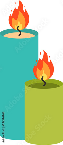 Candle Lite Illustration