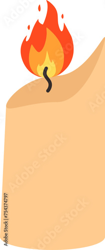 Candle Lite Illustration