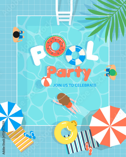 summer pool party