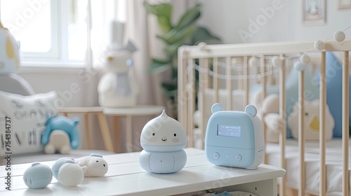 High tech baby products with smart monitoring and interactive features