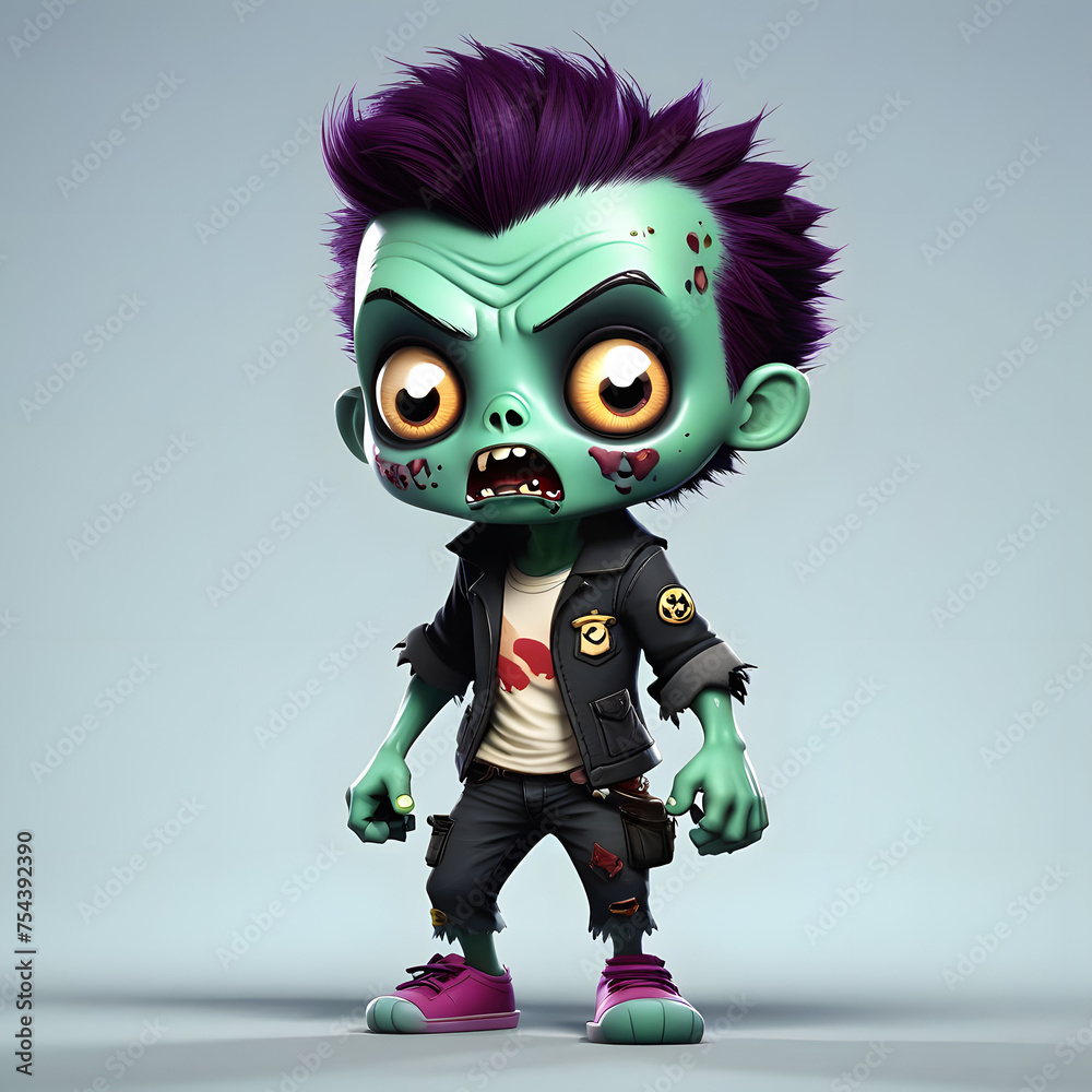 cartoon zombie cartoon zombie