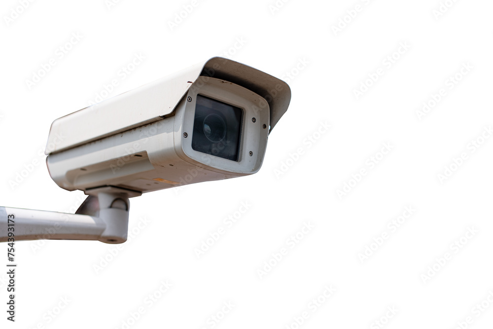 CCTV cameras installed outside on the road for safety for png background CCTV cameras installed outside on the road for safety for png background