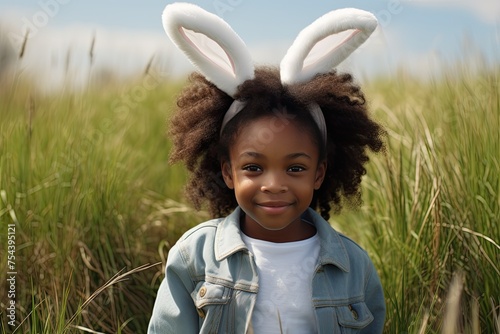Happy Young African America...