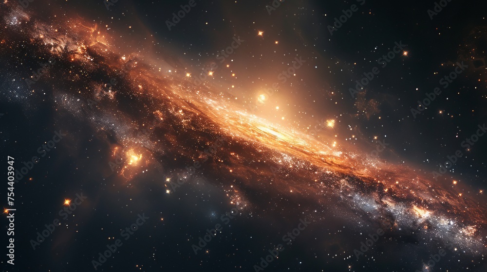 Universe filled with stars, nebula and galaxy. Colorful space background with stars. Beauty of deep space. A view from space to a spiral galaxy and stars Universe filled with stars, nebula and galaxy. Colorful space background with stars. Beauty of deep space. A view from space to a spiral galaxy and stars