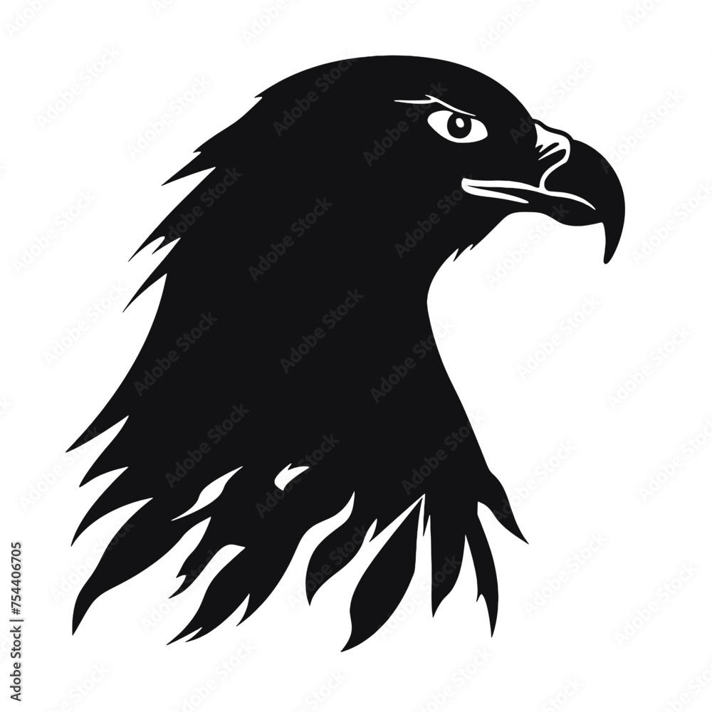 Obraz premium Eagle Silhouette