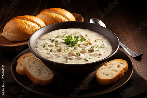 Delicious Bowl of Clam Chowder