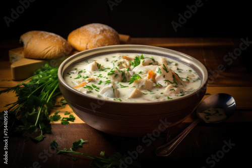 Delicious Bowl of Clam Chowder