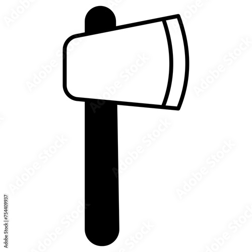 lumberjack hatchet illustration