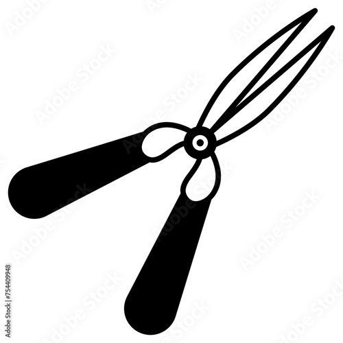 illustration of  gardening scissor