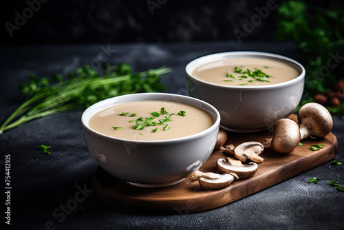 Delicious Bowl of Mushroom ...