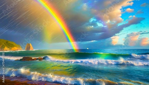 rainbow over the river © Frantisek