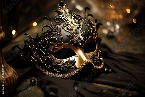 carnival mask. © Shades3d