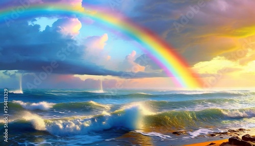 rainbow over the river © Frantisek