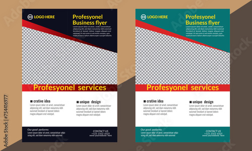 New business flyer design print ready