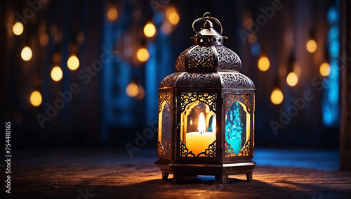 A glowing lantern.