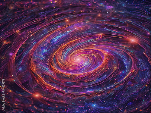 red spiral galaxy