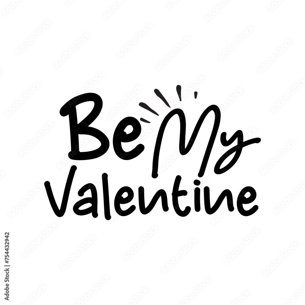 Be My Valentine SVG