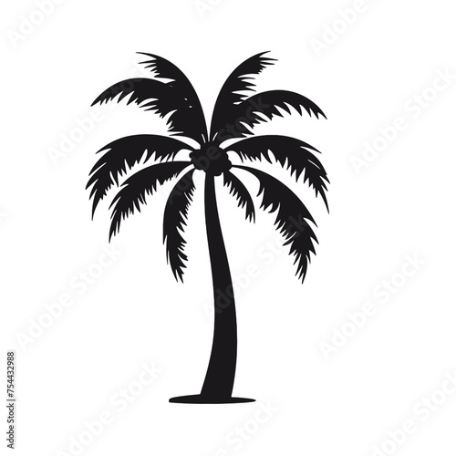 palm trees silhouettes