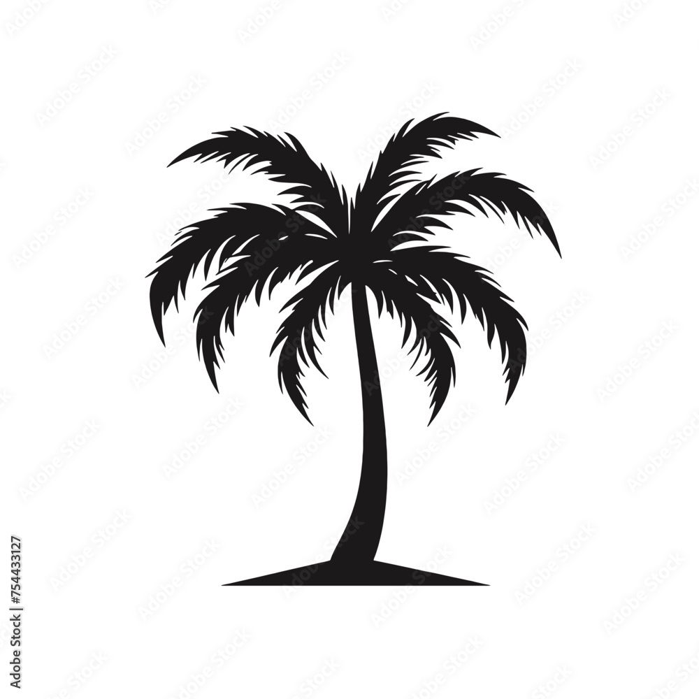 palm trees silhouettes palm trees silhouettes