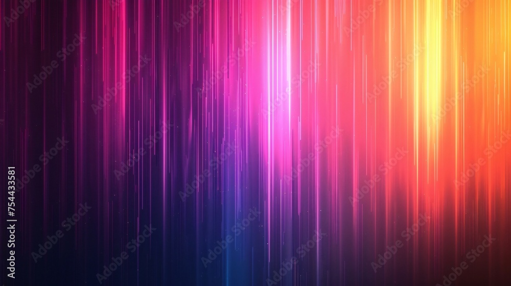 A smooth blend of neon colors with a gradient texture.