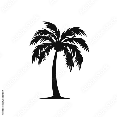 palm trees silhouettes