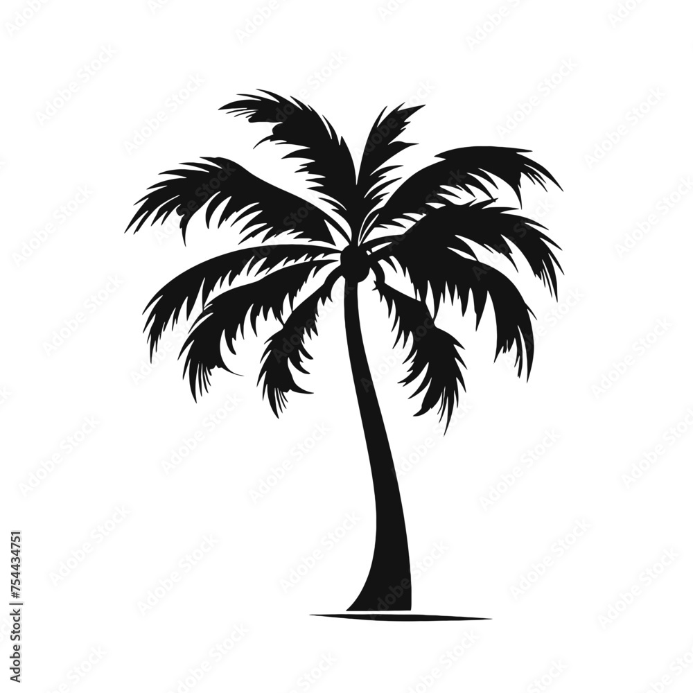 palm trees silhouettes palm trees silhouettes
