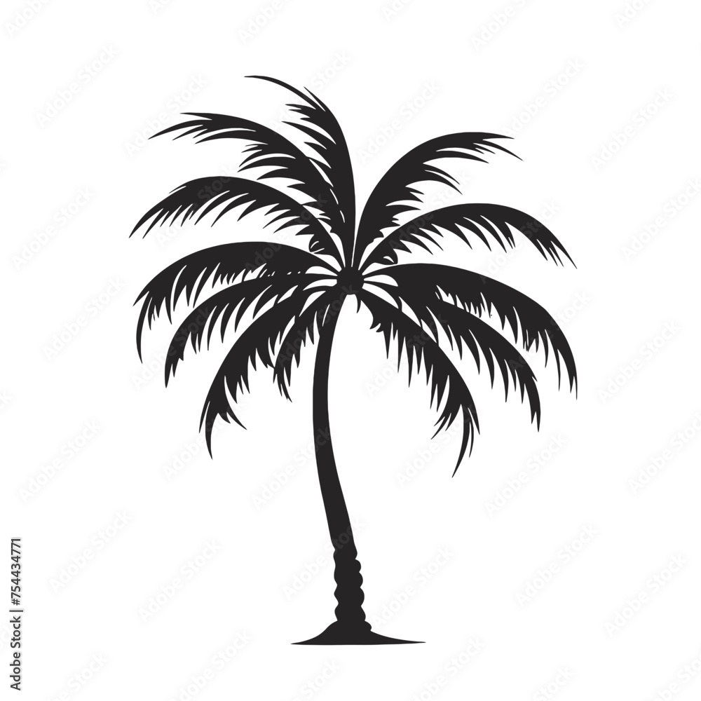 palm trees silhouettes palm trees silhouettes