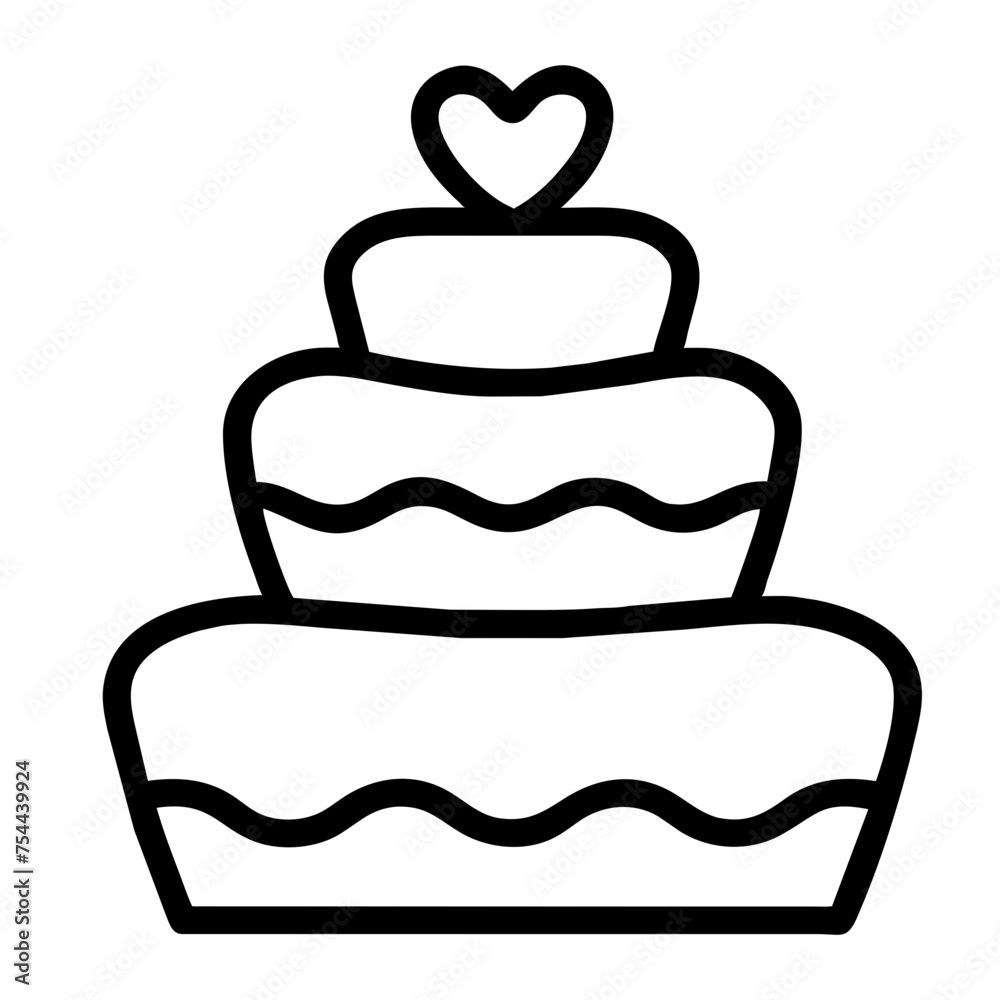 wedding cake icon wedding cake icon