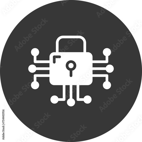 Security Glyph Inverted