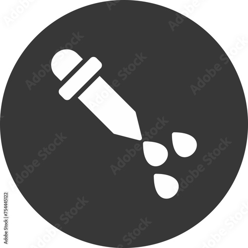 Dropper Glyph Inverted