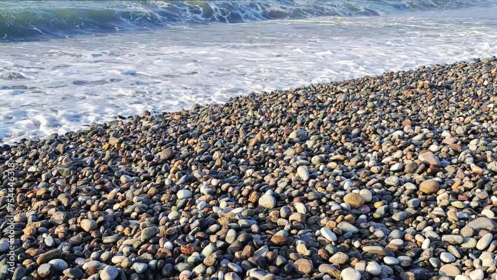Large Blue sea waves rolling Large Blue sea waves rolling