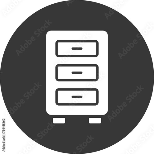 Drawers Glyph Inverted