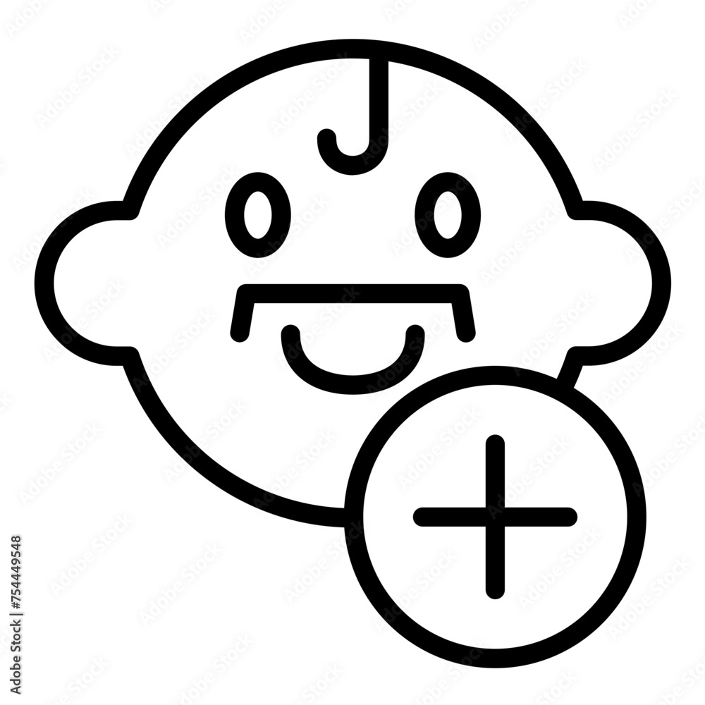 Vector Design Pediatrician Icon Style Vector Design Pediatrician Icon Style