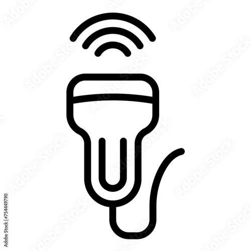 Vector Design Ultrasound Icon Style