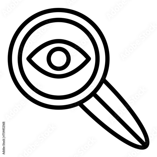 Vector Design Ophthalmologist Icon Style